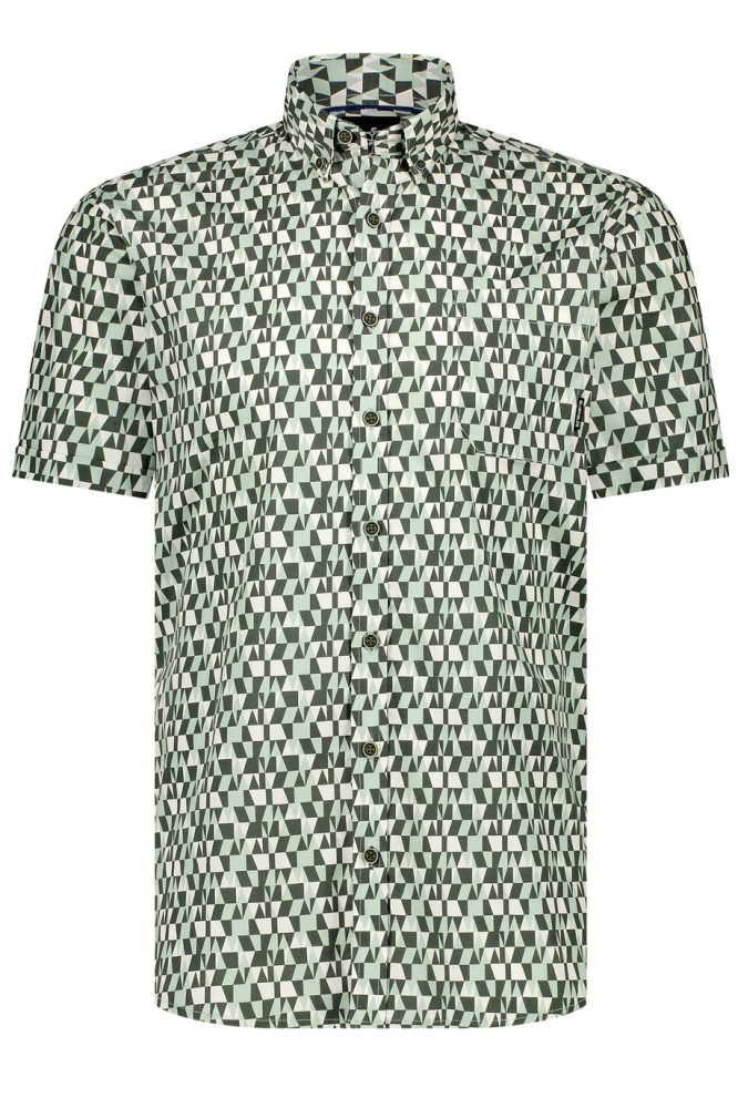 OVERHEMD MET EEN ABSTRACT PATROON 26435075 1137